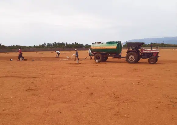 Sembulam Site Progress